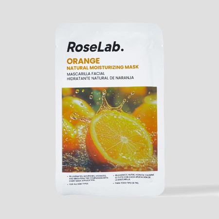 Imagen de Mascarilla Facial Hidratante Natural de Naranja